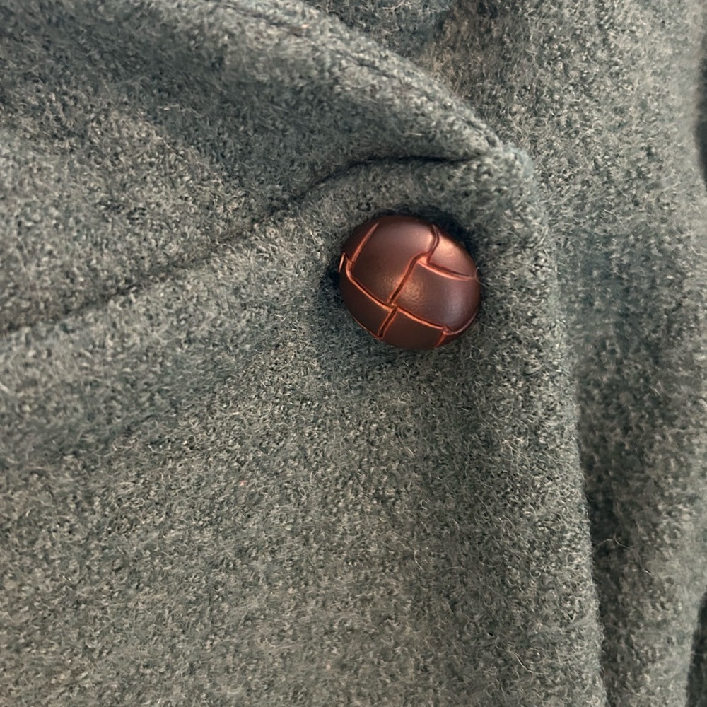 Sigrid Olsen Boiled Wool Blend Wrap Jacket - image 7